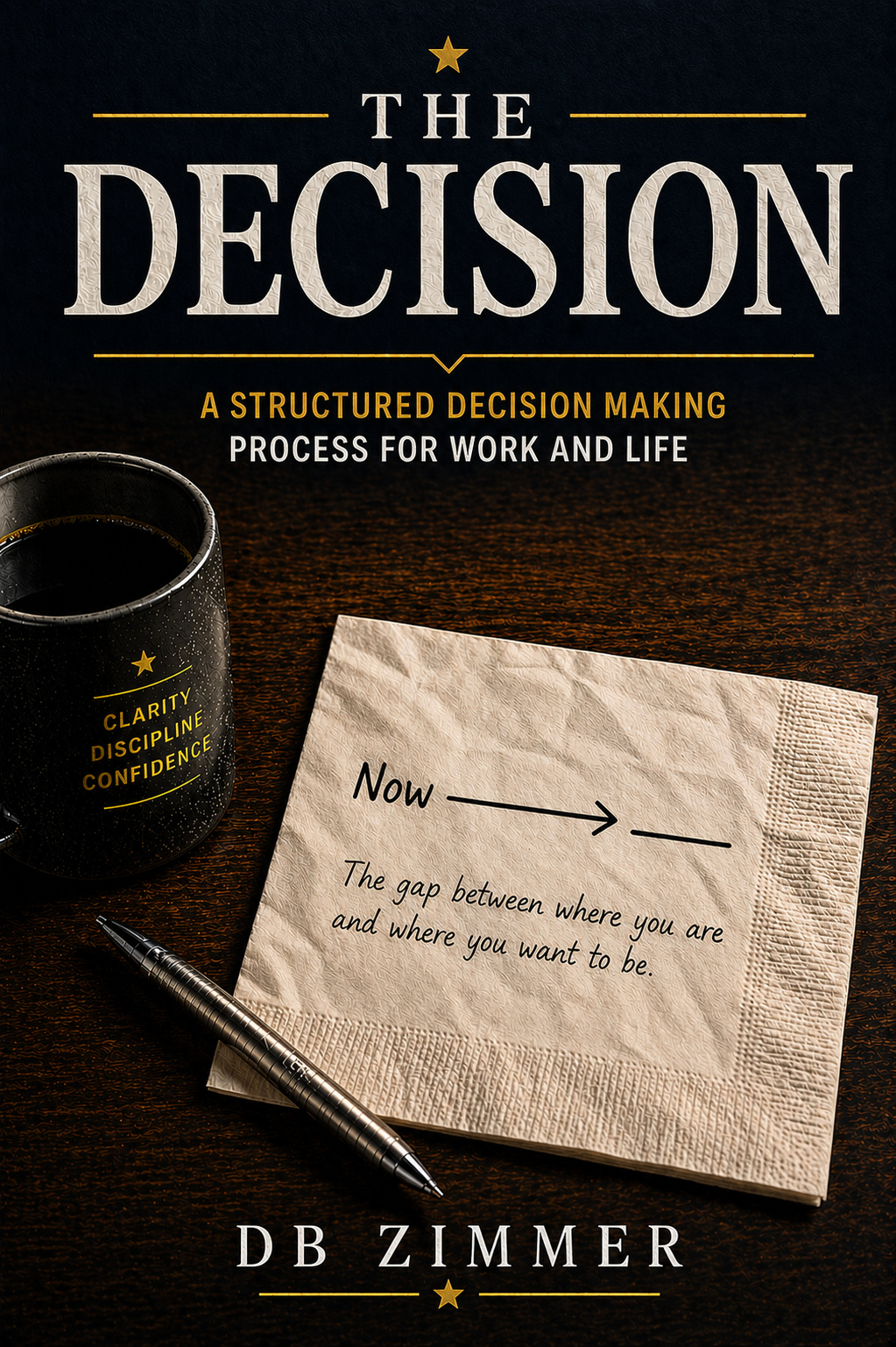 The Decision book cover by DB Zimmer